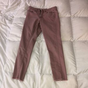 Salmon HighRise skinny jeans (juniors)high quality